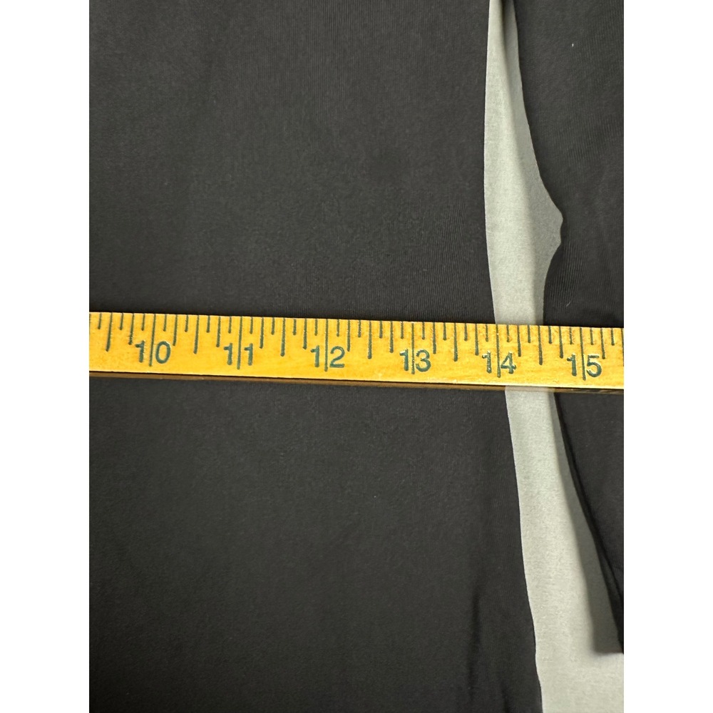 Aritzia Contour Off-Shoulder Maxi Dress Black Long Sleeve Bodycon Large 120815 - Picture 10 of 12